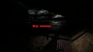 S.T.A.L.K.E.R. OGSR - Игра окончена.