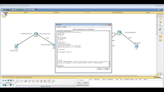 Урок 18 Cisco Packet Tracer. Протокол OSPF. Последовательное использование виртуальных каналов смотреть онлайн