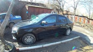 Лада Веста ЦАРАПИНА на лобовом стекле Lada Vesta