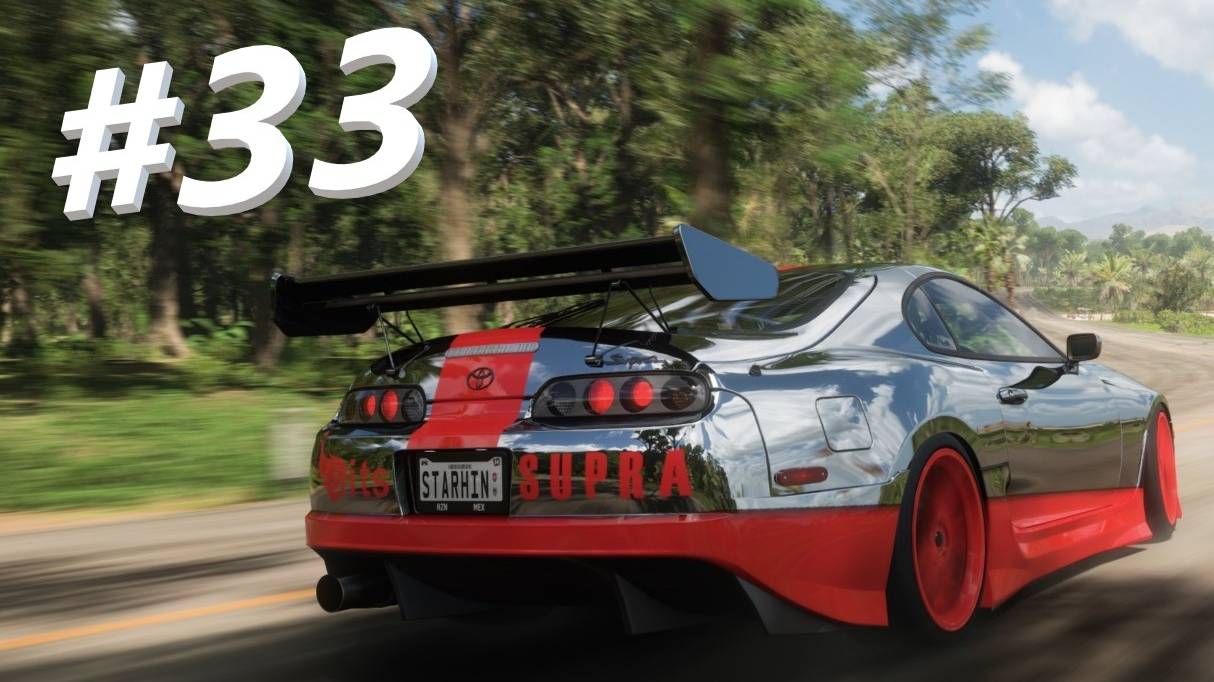 Forza Horizon 5 - Toyota Supra RZ 1998 (А class) - 27.10.24 #33 смотреть онлайн