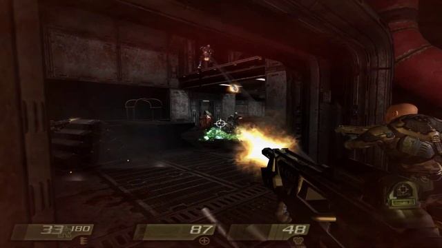 Quake 4 | Over 21 minutes gameplay with maxed-out graphics settings смотреть онлайн