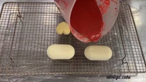 Как быстро и красиво украсить торт?/ Волны на торте