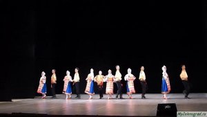 Русский танец "Владимирская топотуха". Исполняет ансамбль танца "Зелёный град"