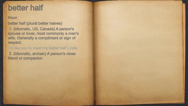 What does better half mean? смотреть онлайн
