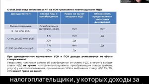 Основные изменения в налоговом законодательстве с 2025 года. Часть 1