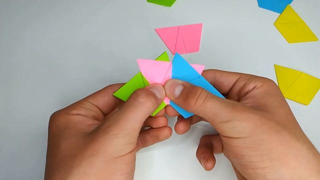 Оригами из бумаги цветы своими руками