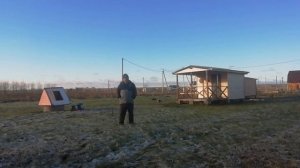 Первая ноябрьская метель в -6