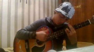 Хусейн Хасханов. Песня на гитаре "КУРИЛЬШИКАМ ТРУДНО БЕЗ ПЛАНА..." На двух аккордах...