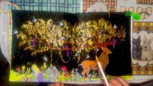 Раскрашенные работы . Керби  Розанес