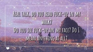 American Hero - Rainbow Kitten Surprise (lyrics)