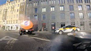 Моем дороги города