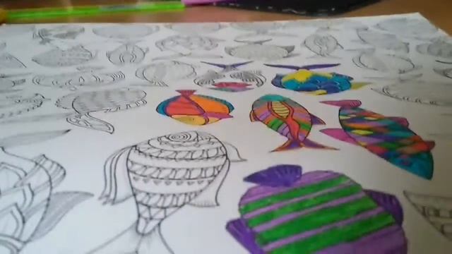 Раскраски антистресс♡ Расурашиваем вместе☆ смотреть онлайн