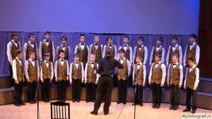 Представление хоровой капеллы мальчиков "Орлята". А. Рубинштейн "Горные вершины"