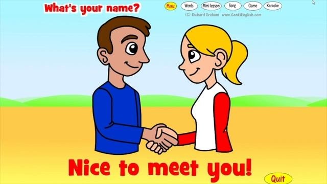 Lesson 3. What's Your Name? // Как тебя зовут?