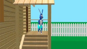 стишок вышел заяц на крыльцо