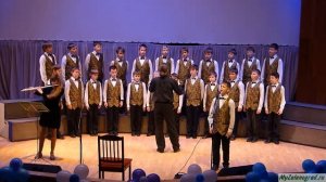 "Идиллия летнего вечера".  Исполняет старшая группа хоровой капеллы мальчиков "Орлята"