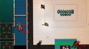 Hotline Miami biker boss fight