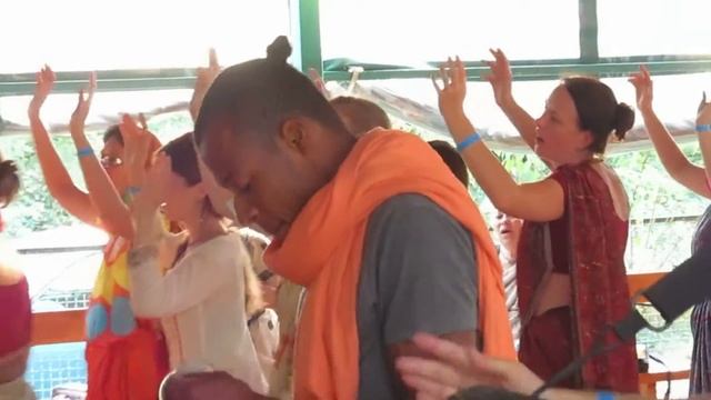 2021.08.08. Гаура-арати. Ретрит учеников БВГМ. Новый маяпур (Магдалиновка) смотреть онлайн