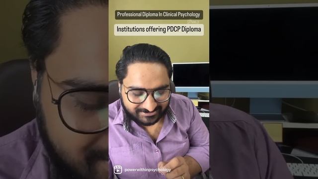 Professional Diploma In Clinical Psychology (RCI Licensed)-Institutions Offering PDCP Diploma Cours смотреть онлайн