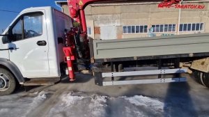 Монтаж кму Юник 343 на автомобиль ГАЗ Next.