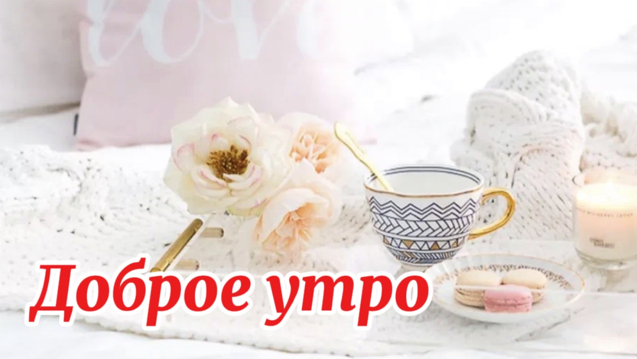 С Добрым утром! Доброе утро, хорошего дня