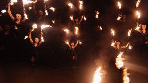 Огненное шоу - ПВМП "Лига Артистов" Пенза