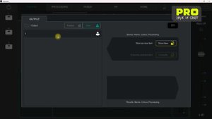 Allen&Heath CQ обзор новых, ультракомпактных микшерных пультов - CQ-12T Экран Config