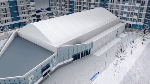 Раскаточно-ледовый каток. Строительство и проектирование. смотреть онлайн