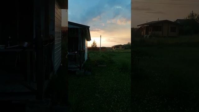 Прекрасный вечерок, урочище Новые Буреги #дача #сад