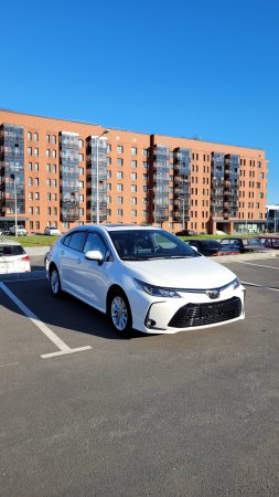 Привезли для нашего клиента автомобиль Toyota Corolla из Китая.