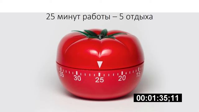 Техника ПОМОДОРО (Pomodoro)