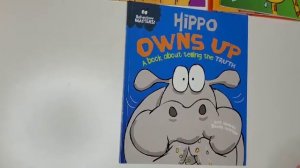 Hippo OWNS UP. Monkey NEEDS TO LISTEN. Giraffe is LEFT  OUT. Lion's IN A FLAP.Reading Level Guidanc