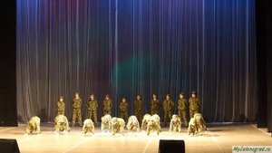Хореографический коллектив "Виктория" (Зеленоград). Композиция "Солдаты"