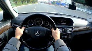 2013 Mercedes-Benz E200 POV TEST DRIVE