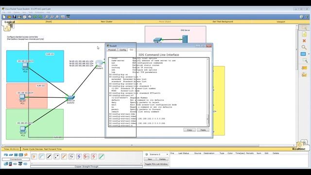 Урок 34 Cisco Packet Tracer. Учимся создавать стандартные списки доступа, Access Control List (ACL) смотреть онлайн