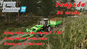 Farming Simulator 22. FS 22. Усадьба 36 часть.