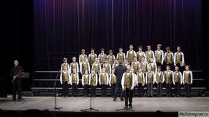 "Идиллия летнего вечера". Исполняет старший хор капеллы мальчиков "Орлята"