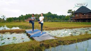 Venice Krabi Villa Resort l Yoga at the rice fields