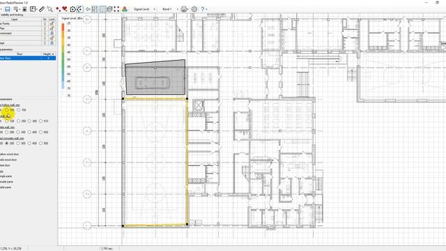 Indoor RadioPlanner. Wi-Fi planning tool. Indoor Planning.