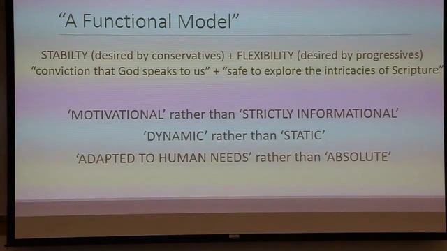 Graham Stacey on "Bible Study" by Alden Thompson смотреть онлайн