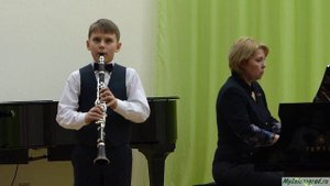 Н. Римский-Корсаков. Песня индийского гостя. Исполняет Максим Белогородский (кларнет, 3 класс)