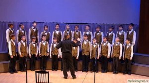 В. Одоевский. "Пир Петра Великого". Исполняет старшая группа хоровой капеллы мальчиков "Орлята"