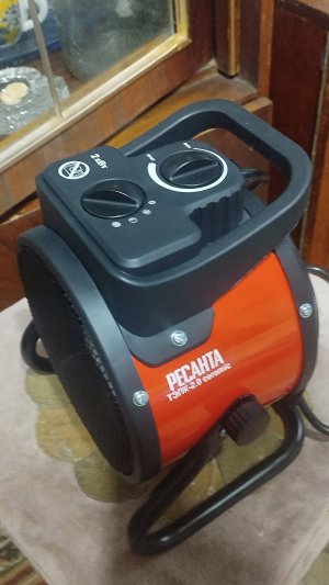 Обзор Тепловой электрической пушки  ТЭПК-2,0  Тест