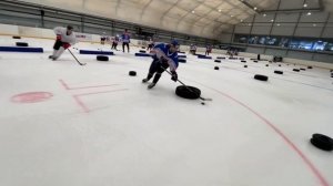 Техника катания на коньках // Внутреннее и внешнее ребро // Скольжение и контроль корпуса //