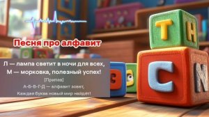 🎶 Песенка про алфавит | Учим буквы с радостью! 🎤