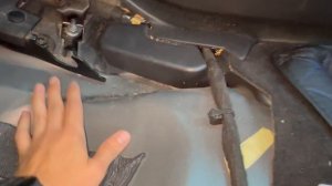 Как снять задний диван Peugeot 508