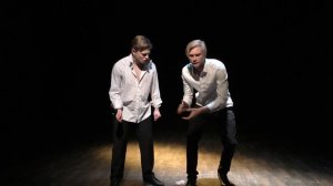 Александр Дробитько и Иван Капорин. Актёрское мастерство ( зачёт по вокалу)