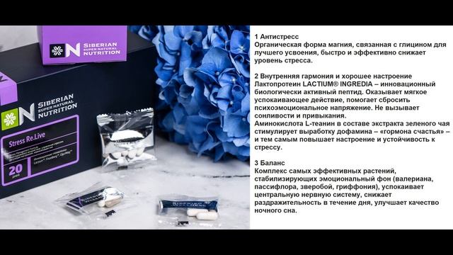 Nutrition - Stress Re.Live. смотреть онлайн