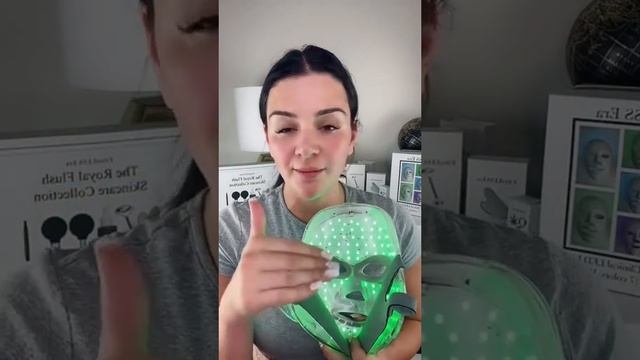 The sold out twice skin perfecting led face light mask