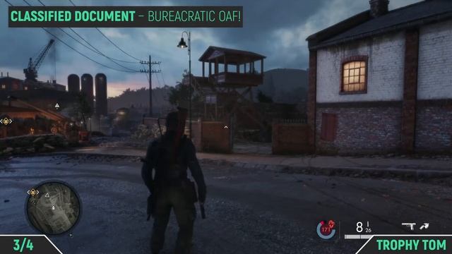 Sniper Elite 5 - Mission 4 - All Classified Document Locations 🏆 War Factory смотреть онлайн